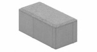 Тротуарная плитка "Брусчатка ЭДД-10.10"(200x100x100)